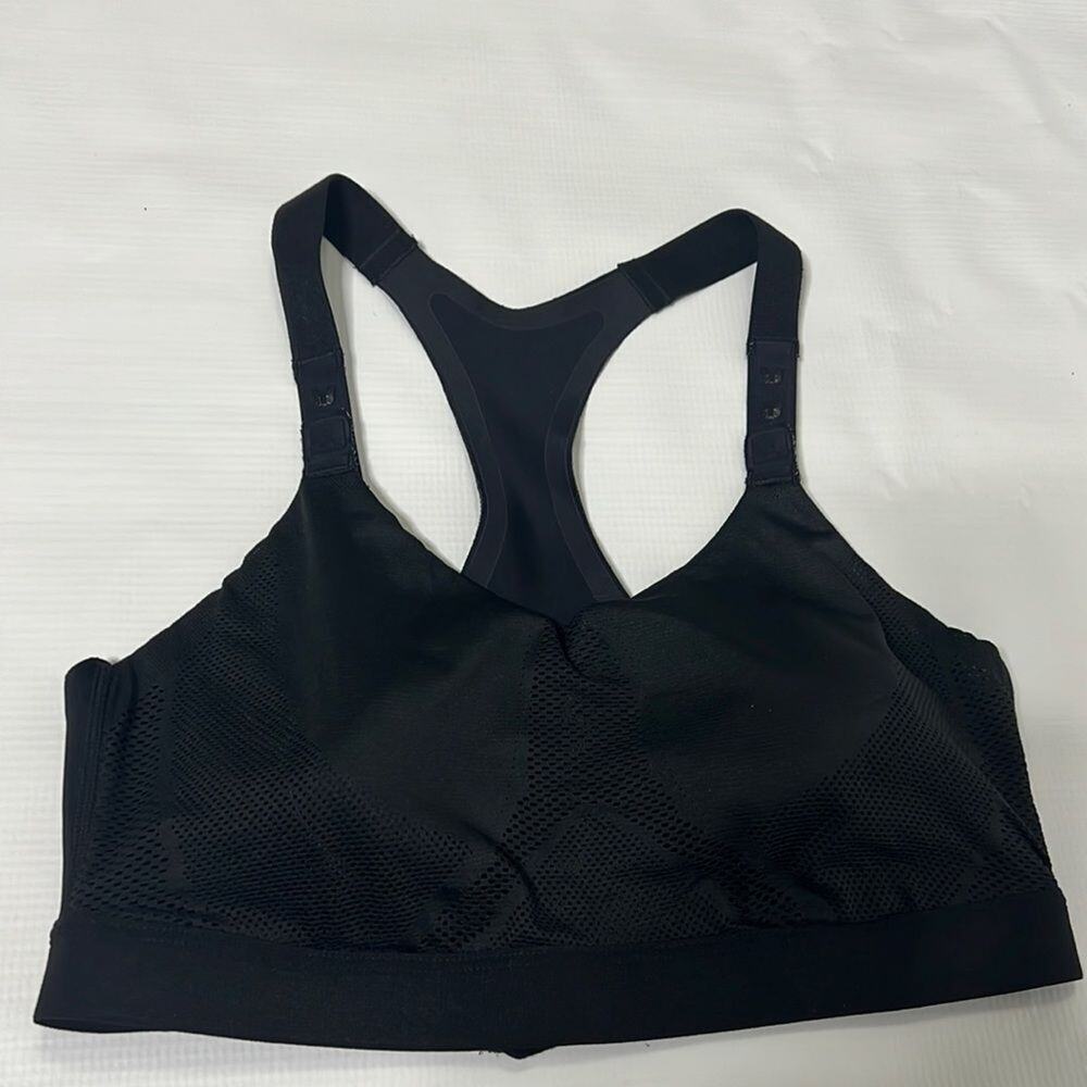 SALOMON SPORTS ATHLETIC BRA BLACK SIZE 34B